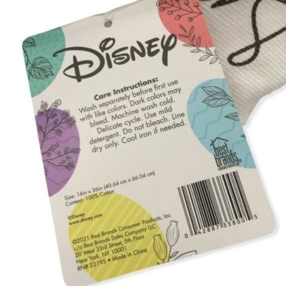 Disney Minnie Mouse Oven Mitts & Kitchen Towels Spring Is Here Set of 4 - Picture 7 of 8